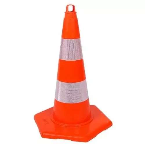 50 CM TRAFİK KONİSİ (ESNEK) - 1