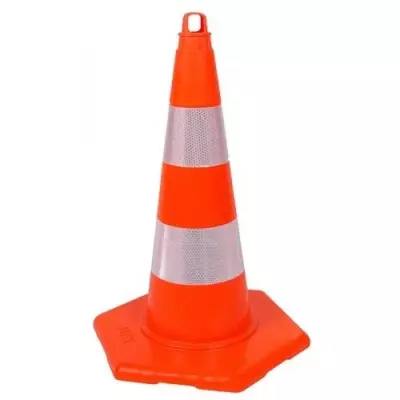 75 CM TRAFİK KONİSİ (ESNEK) - 2