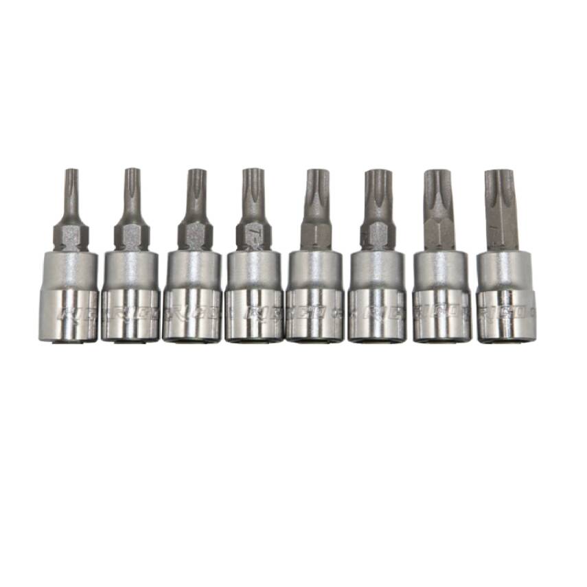 8 PARÇA 1/4 LOKMALI TORKX UÇ SETİ - 4