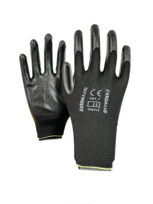 EUROMAAG MLH SİYAH POLYESTER ELDİVEN - 1