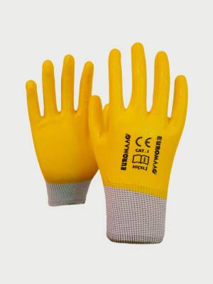 EUROMAAG TAM KAPLI SARI POLYESTER ELDİVEN - 2