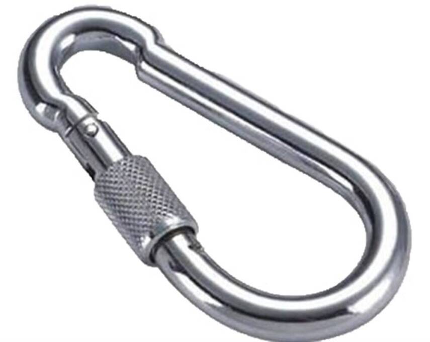 GALVANİZLİ VİDALI KARABİNA 10 MM - 1