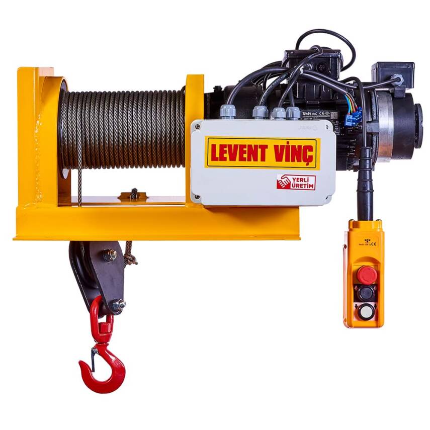 LEVENT ELEKTRİKLİ VİNÇ 1 TON 2 HAREKETLİ - 1