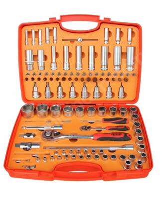 RİCO 110 PARÇA 1/2` - 1/4 6 KÖŞE LOKMA TAKIMI - 1