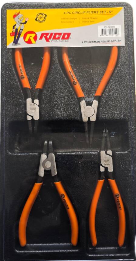 Rico 4 Parça Sekman Pense Seti 5” RC5554 - 2