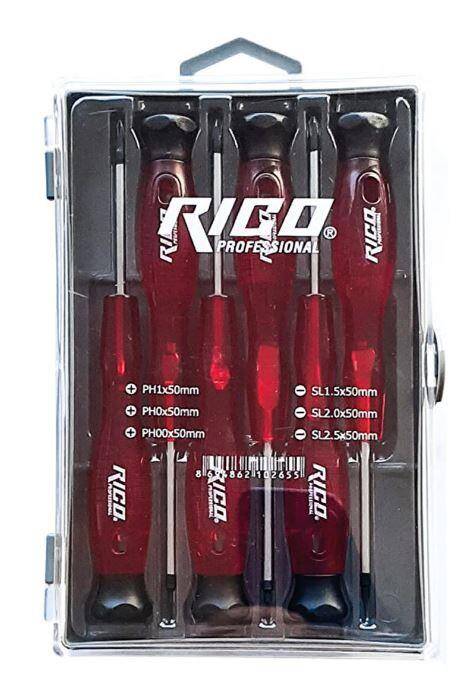 Rico 50mm 6 Parça Elektronikçi Klemens Tornavida Seti KK1969 - 3