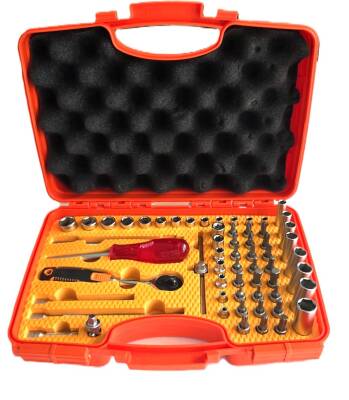 RİCO 60PC 1/4` 6 KÖŞE LOKMA SETİ - 3