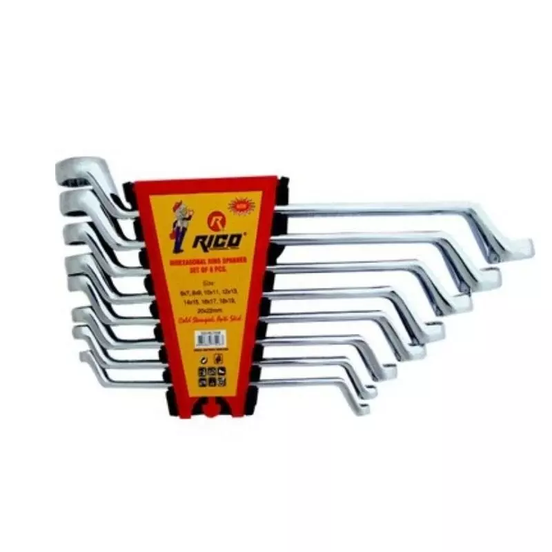 RİCO 8 Parça Yıldız Anahtar Takımı Seti 020-RC7008 - 4