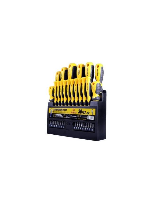 Rico RK0025 Klasik Tornavida Seti 36 Parça - 1