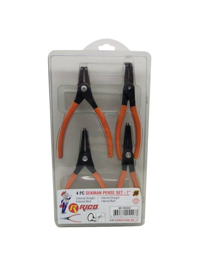 RİCO SEKMAN PENSE SETİ 7’’4 PARÇA 001-RC5557 - 1